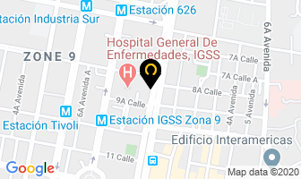 Mapa de Remargua en Ciudad de Guatemala
