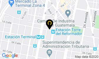 Mapa de Repatel en Ciudad de Guatemala