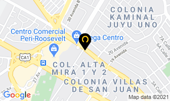 Mapa de Representaciones Alex Jascelp en Ciudad de Guatemala