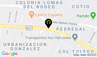 Mapa de Repuesto Electrico Automotriz (alternadores, Starters Y Sus Componentes) en Ciudad de Guatemala
