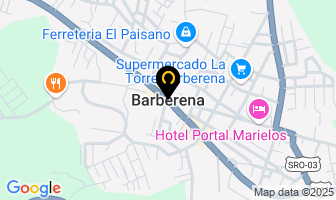 Mapa de Repuestos Copher Barberena en Barberena
