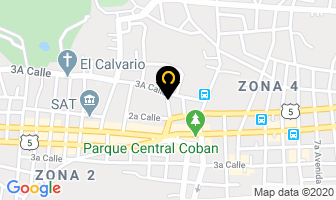 Mapa de Repuestos Don Gil S.a. en Cobán