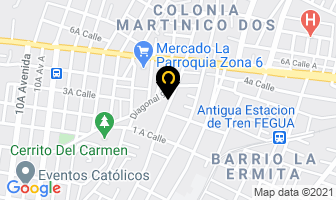 Mapa de Repuestos Laredo Ii en Ciudad de Guatemala