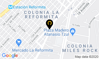 Mapa de Repuestos Serviautos en Ciudad de Guatemala