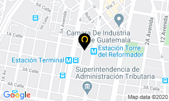 Mapa de Repuestos Yiben en Ciudad de Guatemala