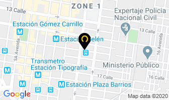 Mapa de Restaurante Delicias Del Sol en Ciudad de Guatemala
