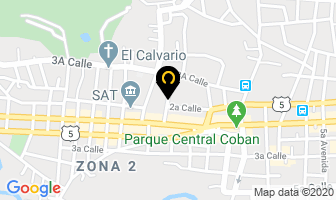 Mapa de Restaurante El PeÑascal en Cobán