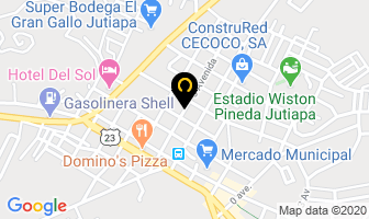 Mapa de Restaurante El Solar en Jutiapa