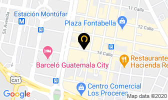Mapa de Restaurante Giuseppe Verdi en Ciudad de Guatemala