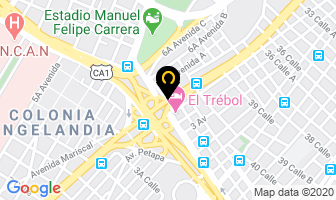 Mapa de Restaurante Long Moon en Ciudad de Guatemala