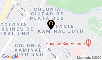 Mapa de Restaurante Mou Lu en Ciudad de Guatemala
