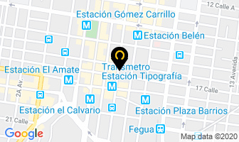 Mapa de Rodamientos Limitada & Agencia Hamburguesas en Ciudad de Guatemala
