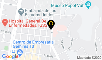 Mapa de Rodvelsa en Ciudad de Guatemala