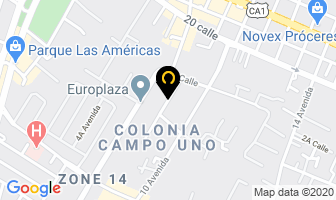Mapa de Russian House Spa en Ciudad de Guatemala