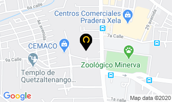 Mapa de Salon Bamboo en Quetzaltenango