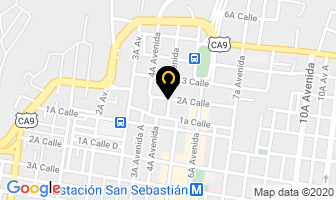 Mapa de Salon Para Eventos en Ciudad de Guatemala