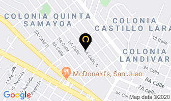 Mapa de Salon Social Y Cultural Al Ritmo De La Marimba en Ciudad de Guatemala