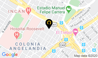 Mapa de Santo Domingo 3 en Ciudad de Guatemala