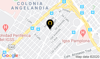 Mapa de Secord Sonido en Ciudad de Guatemala