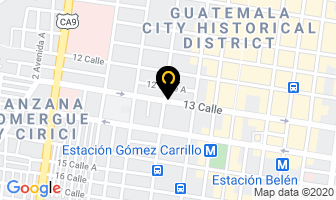 Mapa de Seguridad Provesa en Ciudad de Guatemala