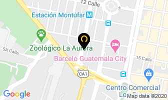 Mapa de Segurisa en Ciudad de Guatemala