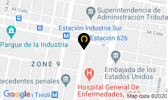 Mapa de Seguros De Occidente, S.a. en Ciudad de Guatemala