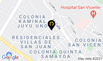 Mapa de Ser-mip en Ciudad de Guatemala