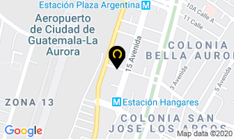 Mapa de Sertel en Ciudad de Guatemala