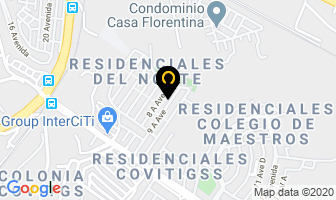 Mapa de Servi-fax en Ciudad de Guatemala