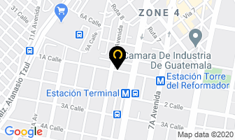 Mapa de Servicables en Ciudad de Guatemala
