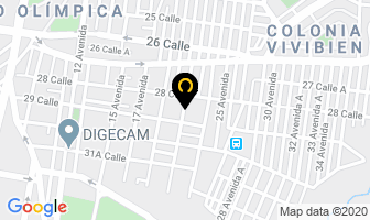 Mapa de Servicio Automotriz Leo en Ciudad de Guatemala