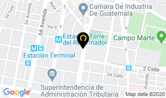 Mapa de Servicio Intrared S.a. en Ciudad de Guatemala