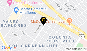 Mapa de Servicio Tecnico Flores en Ciudad de Guatemala