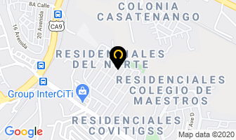 Mapa de Servicios Batres Paiz en Ciudad de Guatemala