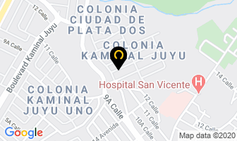 Mapa de Servicios De Seguridad Orion en Ciudad de Guatemala