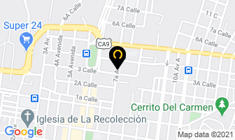 Mapa de Servicios GrÁficos Alfa en Ciudad de Guatemala