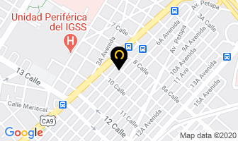 Mapa de Servicios Industriales Rm en Ciudad de Guatemala