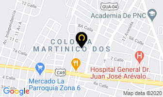 Mapa de Servicios Paredes en Ciudad de Guatemala