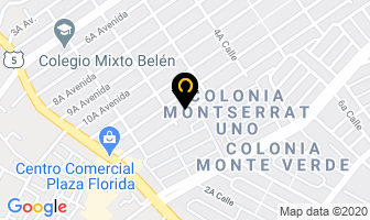 Mapa de Servicios Profesionales Contables en Ciudad de Guatemala