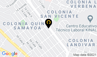 Mapa de Servicios Tecnicos Del Cid en Ciudad de Guatemala