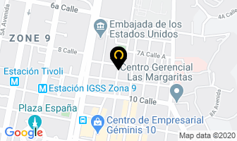 Mapa de Servicios Y Bebidas S.a. en Ciudad de Guatemala