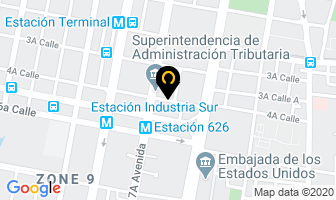 Mapa de Servicios Y Proyectos, S.a. en Ciudad de Guatemala