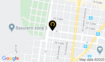 Mapa de Servicios Y Repuestos Pro en Ciudad de Guatemala
