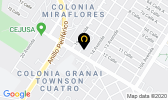 Mapa de Servicon (servicios Contables) en Ciudad de Guatemala
