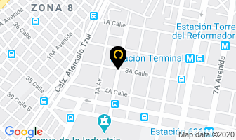 Mapa de Servindustria en Ciudad de Guatemala