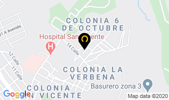 Mapa de Servitecpro en Ciudad de Guatemala