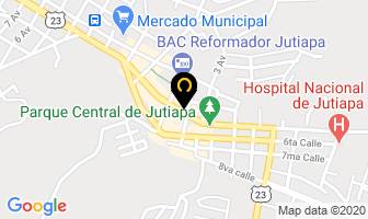 Mapa de Shekinan Restaurante en Jutiapa