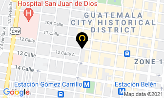 Mapa de Simsersa en Ciudad de Guatemala
