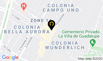 Mapa de Soluciones Decorativas en Ciudad de Guatemala