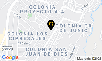 Mapa de Soluciones Electronicas en Ciudad de Guatemala